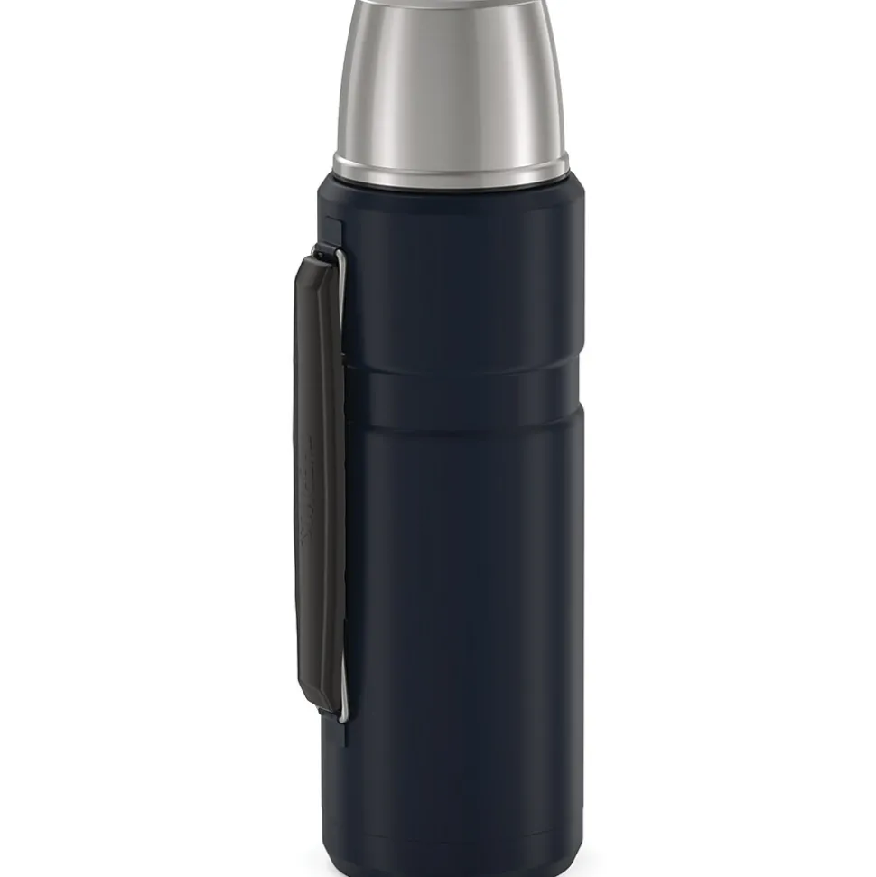 Thermos 40-Ounce Stainless King Vacuum-Insulated Stainless Steel Beverage Bottle, Midnight Blue (SK2010MDB4)
