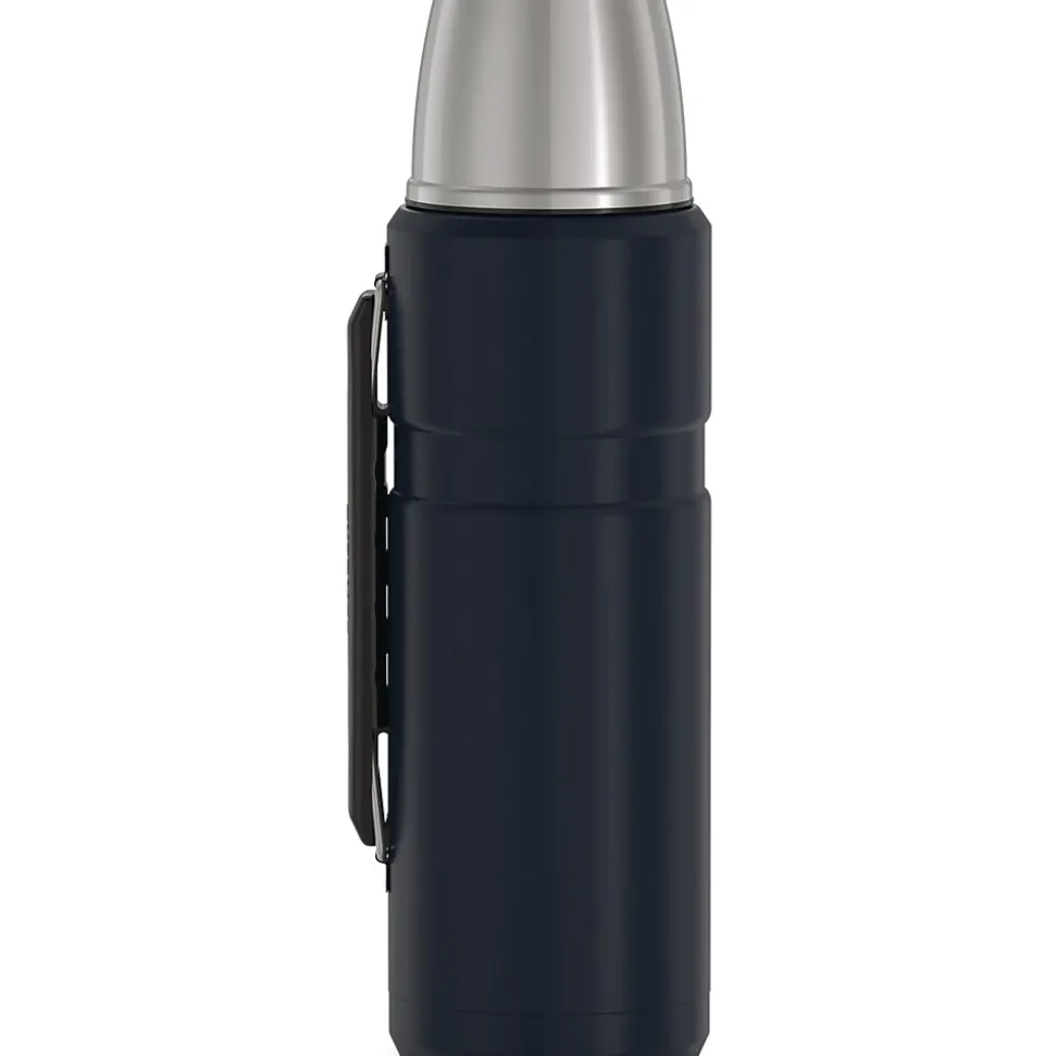 Thermos 40-Ounce Stainless King Vacuum-Insulated Stainless Steel Beverage Bottle, Midnight Blue (SK2010MDB4)