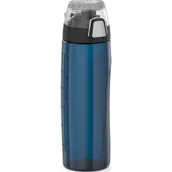 Thermos Plastic Water Bottle, 24 oz., Midnight Blue (THRHP4107MB6)