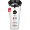 Thermos® Sipp 16 oz. Vacuum Insulated Stainless Steel Trim Travel Tumbler, Black