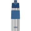 Thermos Stainless Steel Vacuum Insulated Water Bottle, 18 oz., Slate Blue (THR2465SSB6)