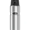 Thermos Stainless Steel Vacuum Insulated Travel Mug, 24 oz., Silver (THR4000STTRI4)