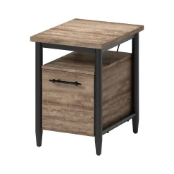 Thomasville Furniture Breslyn Vertical File Cabinet, Letter/Legal Size, 22.2"H x 16"W x 20"D, Crosscut Hickory (SPLS-BRDF-TV)