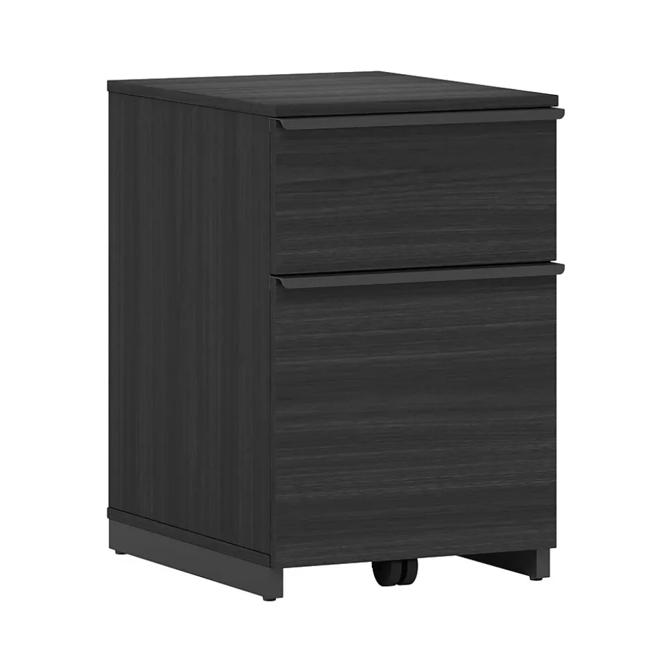 Thomasville Furniture Latimer 2-Drawer Vertical File Cabinet, Pedestal, Burnt Ash, 20.8"D (SPLS-LADF-TV)