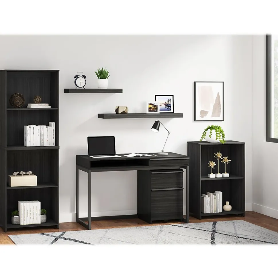 Thomasville Furniture Latimer 2-Drawer Vertical File Cabinet, Pedestal, Burnt Ash, 20.8"D (SPLS-LADF-TV)