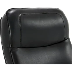 Thomasville Furniture Lockhart Ergonomic Bonded Leather Swivel Executive Chair, Black (51494-BLK)