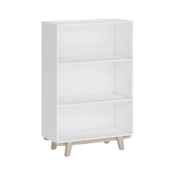 Thomasville Furniture Whitney 3-Shelf 48"H Bookcase, White (SPLS-WHBK-TV)