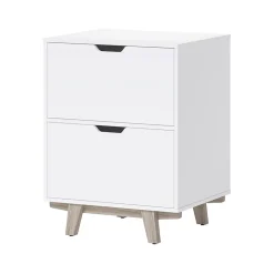 Thomasville Furniture Whitney 2-Drawer Lateral File Cabinet, Letter/Legal Size, 31.25"H x 23.75"W x 20"D, White (SPLS-WHLF-TV)