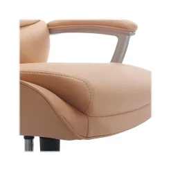 Thomasville Josephine Ergonomic Bonded Leather Swivel Manager Chair, Blush (60071-BLSH)