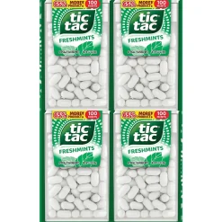 Tic Tac Freshmints, 100 Piece, 1.7 oz., 12/Box (FEU00384)