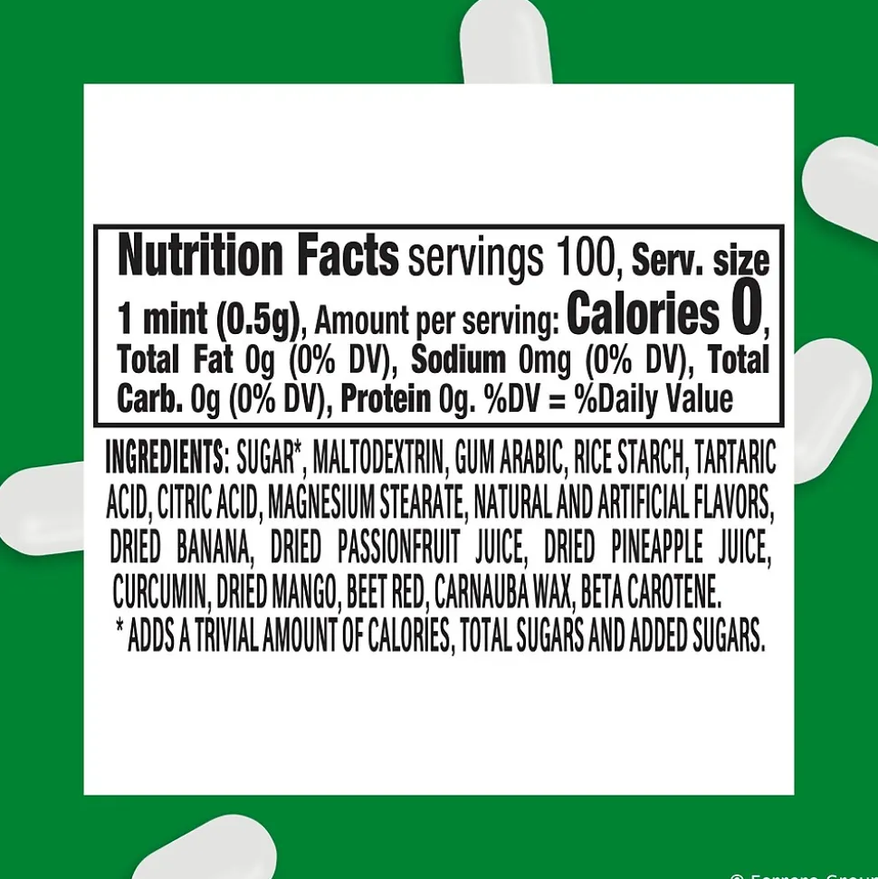 Tic Tac Freshmints, 100 Piece, 1.7 oz., 12/Box (FEU00384)