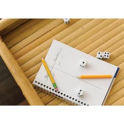 Ticonderoga Golf Pre-Sharpened Wooden Pencil, 2.2mm, #2 Medium Lead, 72/Pack (13472)