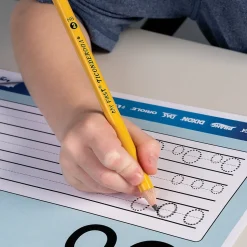 Ticonderoga My First Pre-Sharpened Wooden Pencil, 1.3mm, #2 Medium Lead, 4/Pack (X33309X)