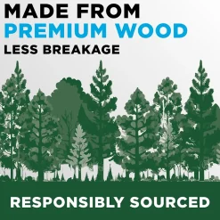 Ticonderoga My First Tri-Write Wooden Pencil, #2 Soft Lead, 36/Pack (X13082)