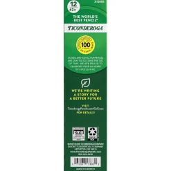 Ticonderoga Wooden Pencil, #3 Hard Lead, 6/Pack (13883)