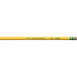Ticonderoga Wooden Pencil, #3 Hard Lead, 6/Pack (13883)