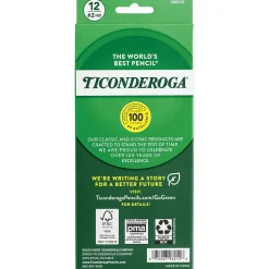 Ticonderoga Wooden Pencil, #2 Soft Lead, Dozen (X96212X)