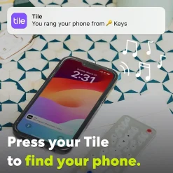 Tile by Life360 Mate Bluetooth Tracker, Black (RE-60011)