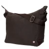 Token Riverside Shoulder Bag, Dark Brown (TK-400-WX DBR)