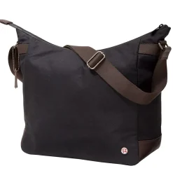 Token Riverside Shoulder Bag, Black (TK-400-WX BLK)