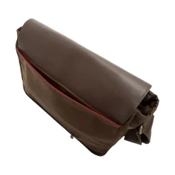Token Sheridan Nylon Contemporary Messenger Bag, Dark Brown (TK-4346Z-WN DBR)