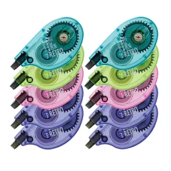 Tombow MONO Retro Correction Tape, White, 10/Pack (68723)