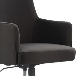 Tommy Hilfiger Belmont Ergonomic Twill Swivel Executive Chair, Gray (CHR10061B)