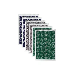 TOPS Designer Steno Pads, 6" x 9", Gregg, Assorted Color Covers, 80 Sheets/Pad, 6 Pads/Pack (TOP 80229)