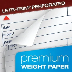 TOPS Docket Gold Notepads, 8.5