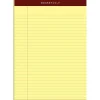 Tops Docket Gold Notepads, 8.5" x 11.75", Canary, 50 Sheets/Pad, 12 Pads/Pack (63950)