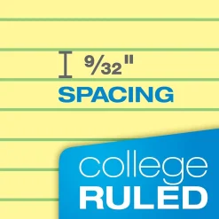 TOPS Double Docket Writing Tablet, 8-1/2