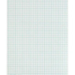 TOPS Graph Pad, 8.5" x 11", Graph Ruled, White, 50 Sheets/Pad (35041)