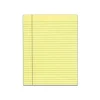 TOPS Legal Notepads, 8.5" x 11", Wide, Canary, 50 Sheets/Pad, 12 Pads/Pack (TOP 7522)