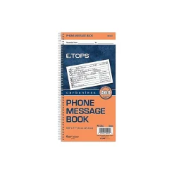 TOPS Message Pad, 5.5" x 11", White, 100 Sheets/Pad (4003)