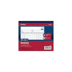 TOPS 2-Part Carbonless Invoices, 50 Sets/Book (D8740)