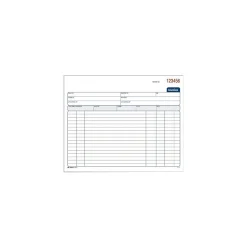 TOPS 2-Part Carbonless Invoices, 50 Sets/Book (D8740)