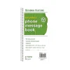 TOPS® Phone Message Book, Ruled, 2-Part, 11" x 5 1/2" White/White, (74620)