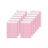 TOPS Prism+ Legal Notepads, 5" x 8", Narrow Ruled, Pink, 50 Sheets/Pad, 12 Pads/Pack (63050)
