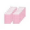 TOPS Prism+ Legal Notepads, 5" x 8", Narrow Ruled, Pink, 50 Sheets/Pad, 12 Pads/Pack (63050)