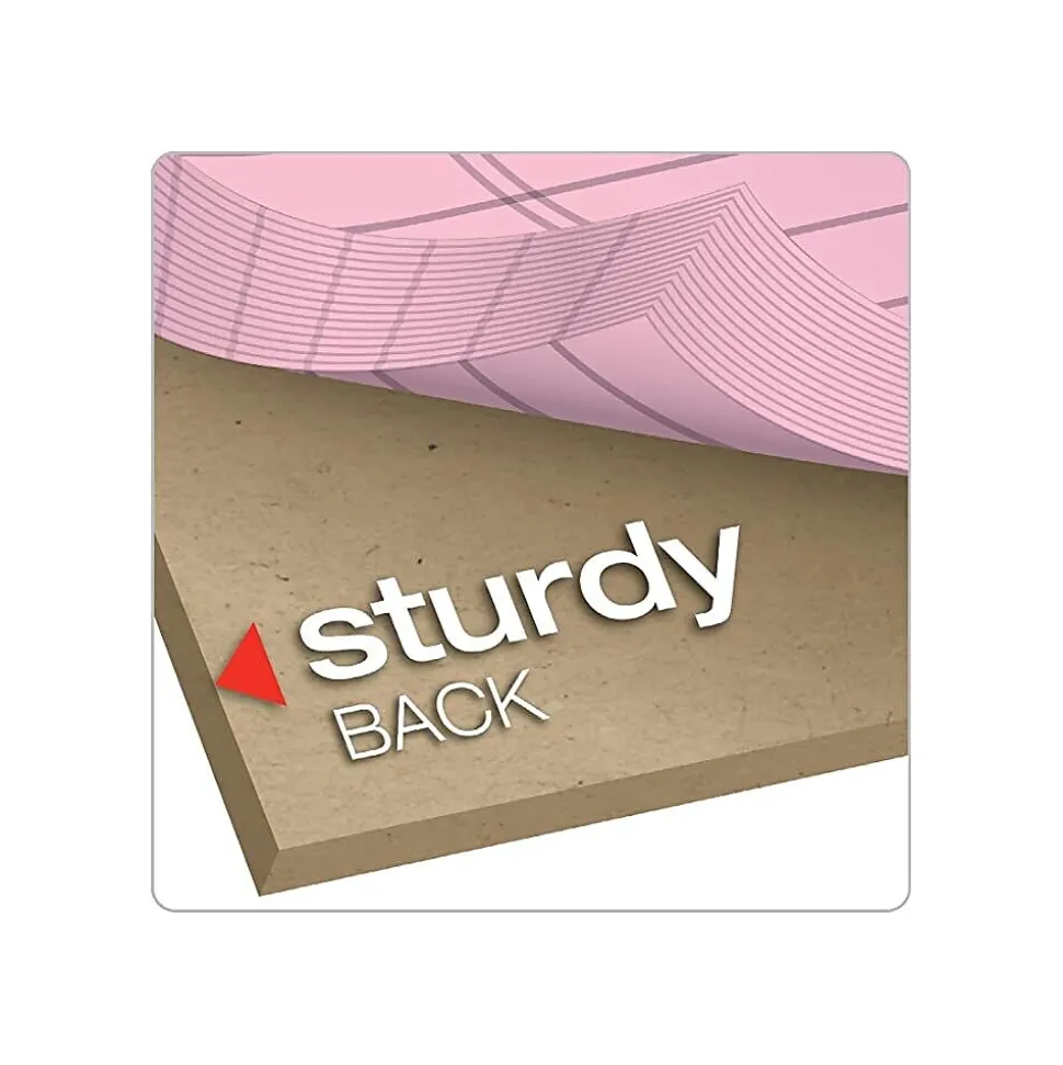 TOPS Prism Notepad, 5" x 8", Narrow Ruled, Assorted, 50 Sheets/Pad, 6 Pads/Pack (TOP63016)