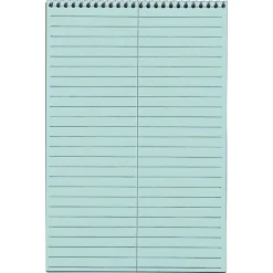 TOPS Prism Steno Pads, 6" x 9", Gregg, Blue, 80 Sheets/Pad, 4 Pads/Pack (TOP 80284)