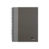 TOPS Royale Professional Notebooks, 8.25" x 11.75", College Ruled, 96 Sheets, Gray/Silver (25332)