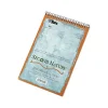 TOPS Second Nature Steno Pad, 6" x 9", Gregg Ruled, White, 70 Sheets/Pad (TOP 74690)