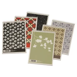 TOPS Steno Pad, 6" x 9", Gregg Ruled, Assorted Colors, 80 Sheets/Pad (80222)