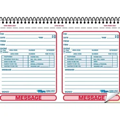Tops® Top-bound Message Book