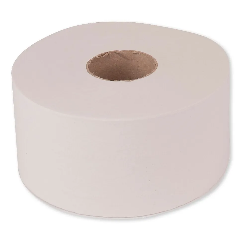 Tork Advanced Jumbo Bath Tissue, Septic Safe, 1-Ply, White, 3.48" x 1,200 ft, 12 Rolls/Carton (TRK12013903)