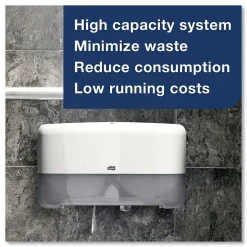 Tork Advanced Mini Jumbo Roll Bath Tissue, Septic Safe, 2-Ply, White, 3.48