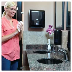 Tork Elevation Matic Hardwound Paper Towel Dispenser, Black (TRK5511282)