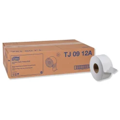 Tork Universal Jumbo Bath Tissue, Septic Safe, 1-Ply, White, 3.48" x 2,000 ft, 12 Roll/Carton (TRKTJ0912A)