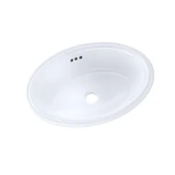Toto Dartmouth Undermount Porcelain Bathroom Sink, Cotton White (LT643#01)